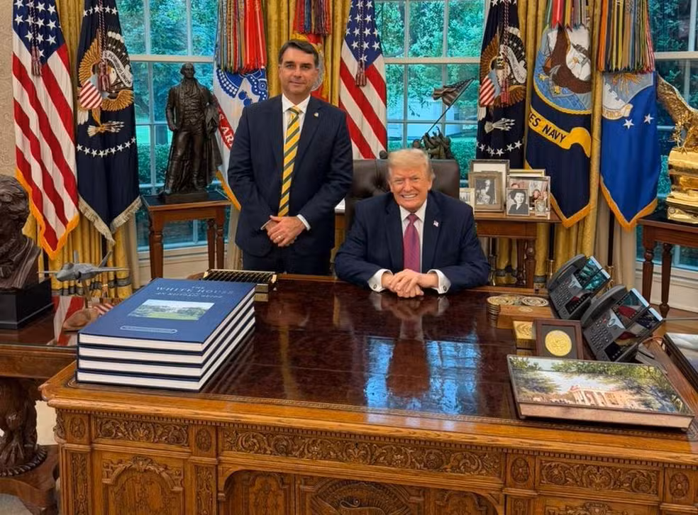 Inside Flávio Bolsonaro's Mission to Washington