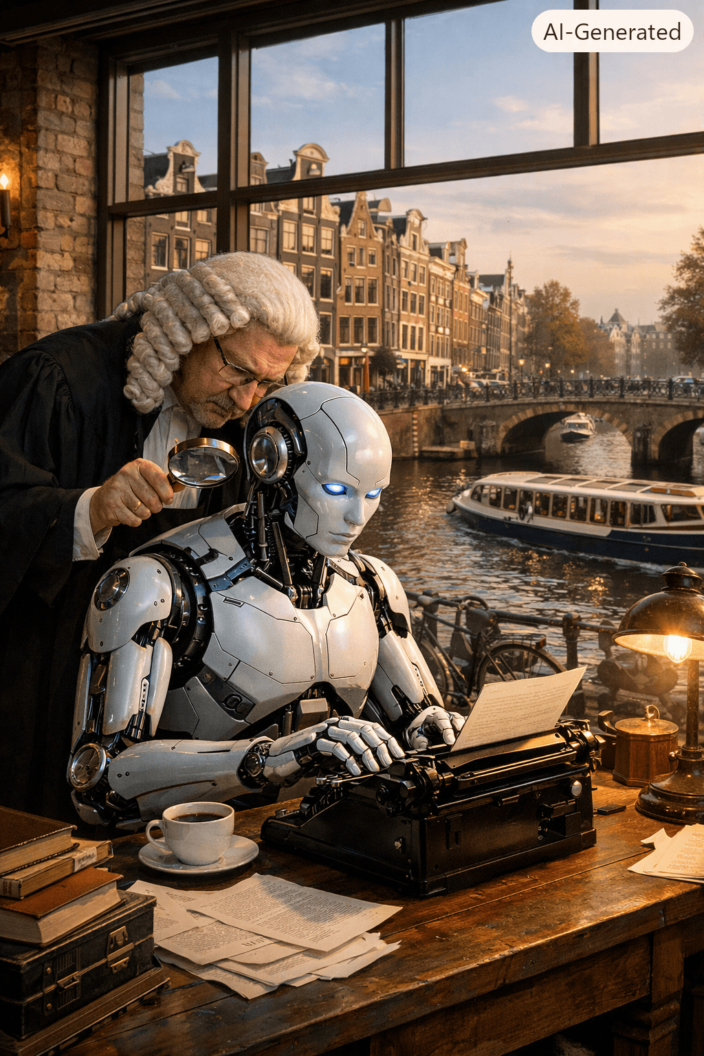 AI typewriter EU regulator