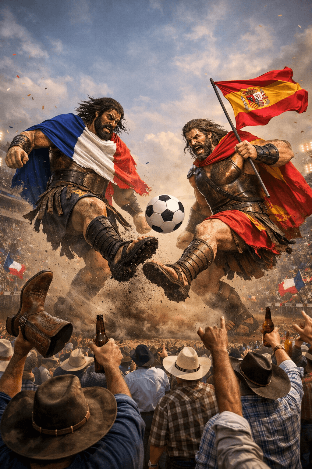 Goliath France vs Spain